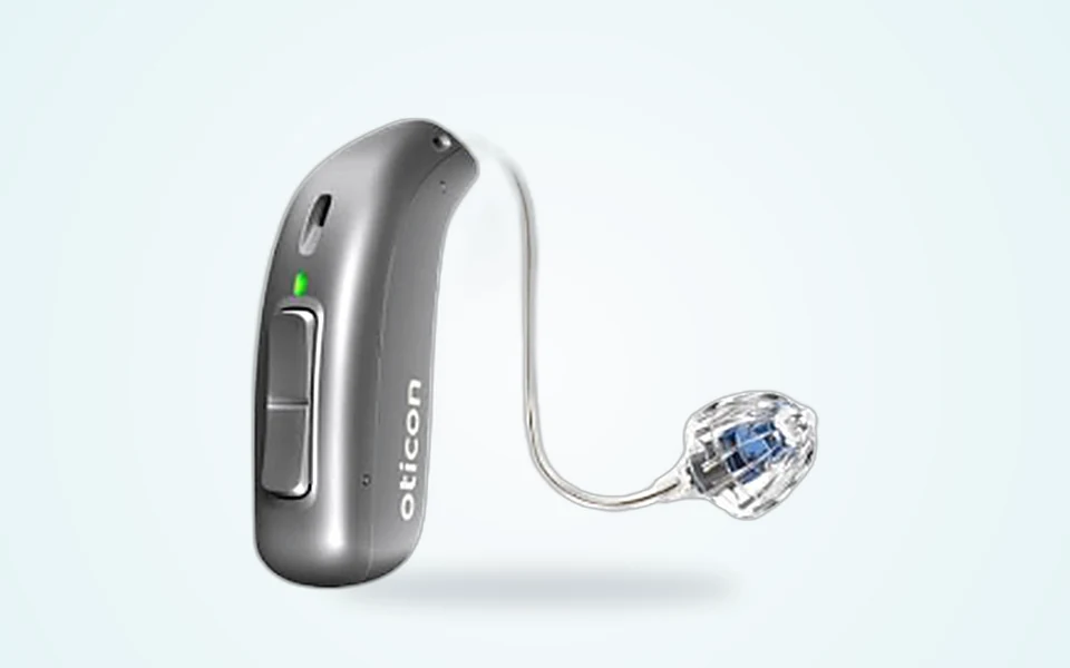 Oticon CROS hearing aid for single-sided hearing loss