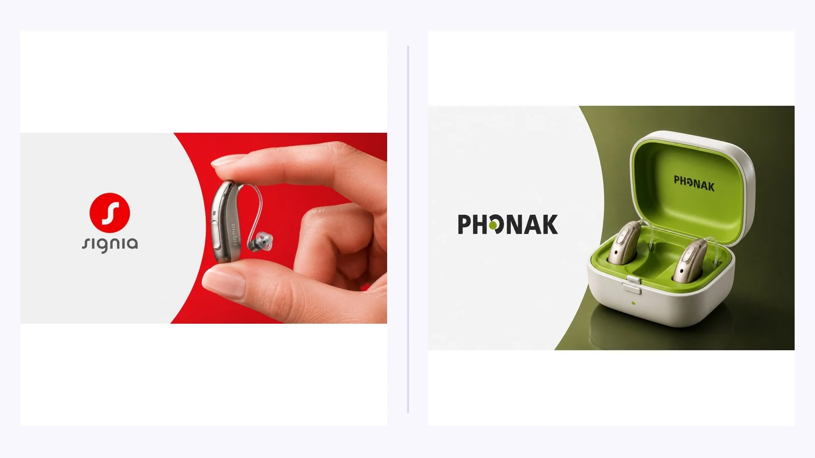 Signia vs Phonak hearing aids comparison