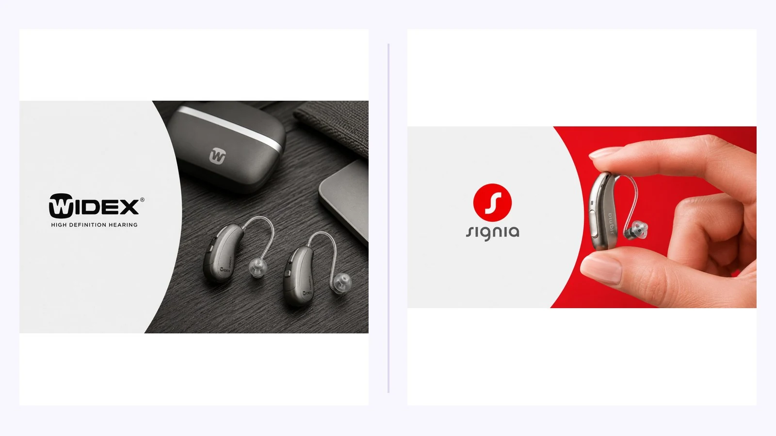 Widex vs Signia hearing aids comparison